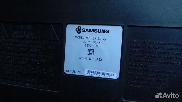 Телевизор samsung ck-5012z