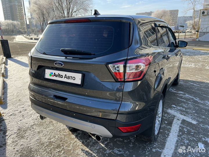 Ford Kuga 2.5 AT, 2017, 77 597 км