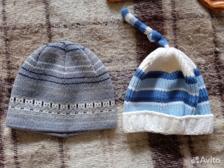Шлем и шапки демисезон (на осень) 2-5 лет