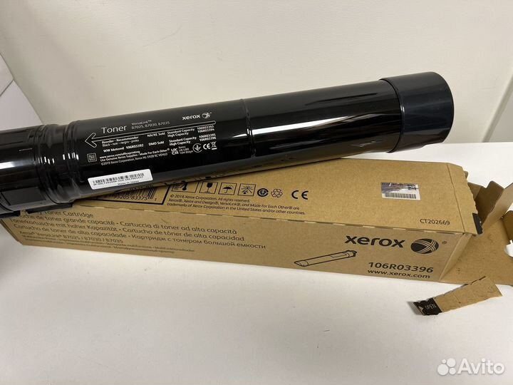 Картридж бу Xerox