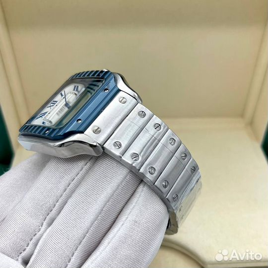 Часы Cartier Santos steel