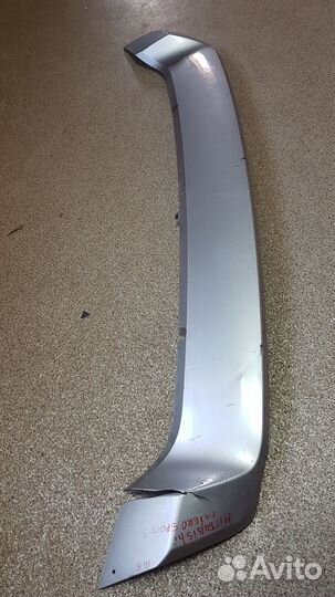 Накладка переднего бампера pajero sport 3