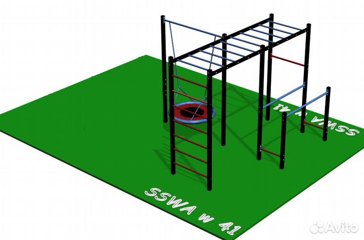 Спортивный комплекс воркаут для двора
