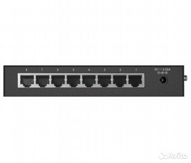 Коммутатор switch D-Link DES-1008D/L2A Black