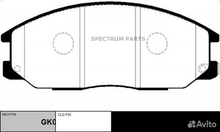 CTR GK0469 Колодки CTR GK0469 (ckkh-15)