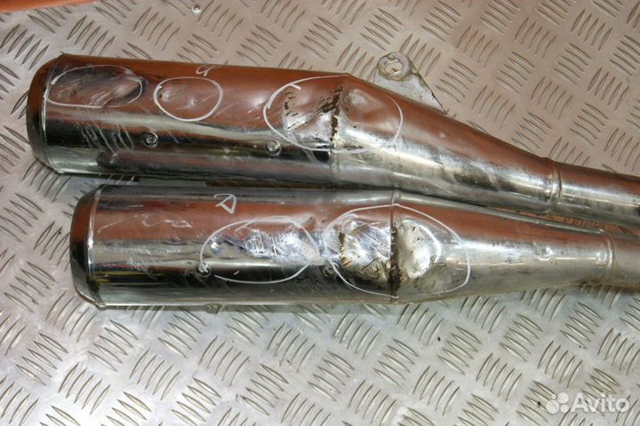 Глушитель Yamaha FZX250 zeal