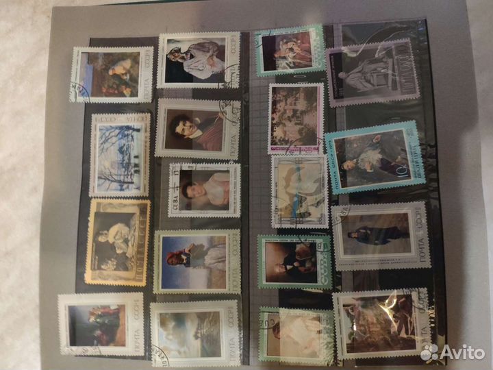 Коллекция марок выпущенных в СССР