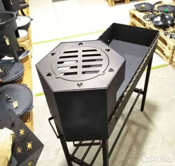 Мангал высокий