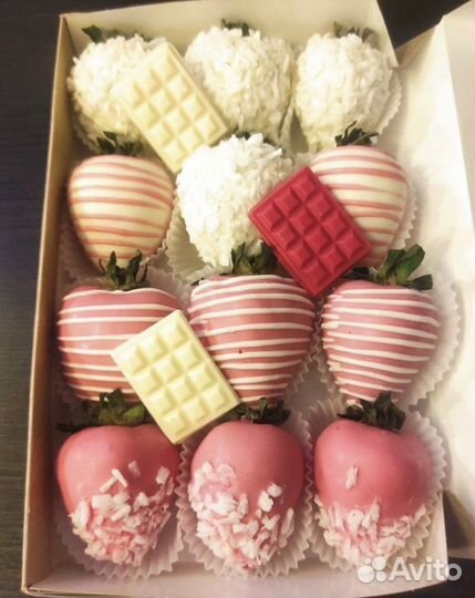 Клубника в шоколаде набор