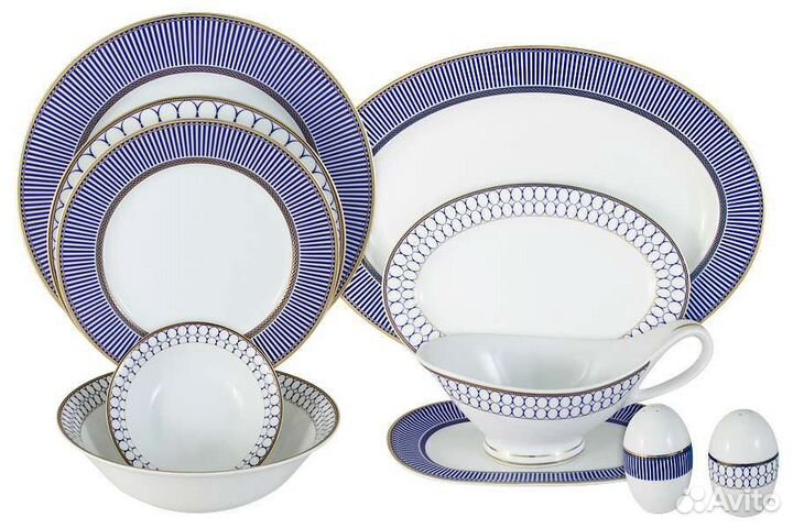 Столовый и чайный сервизы на 6 и 12 персон