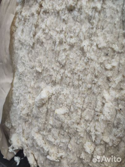 Шерсть овечья мытая отчес