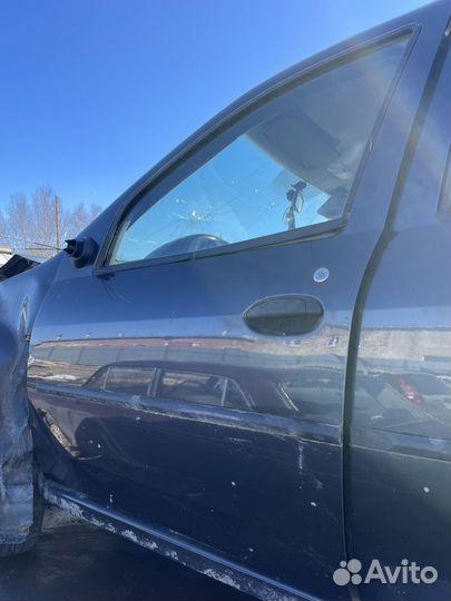 Дверь передняя левая renault logan 1