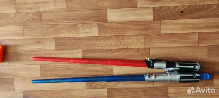 X shot бластеры и световые мечи