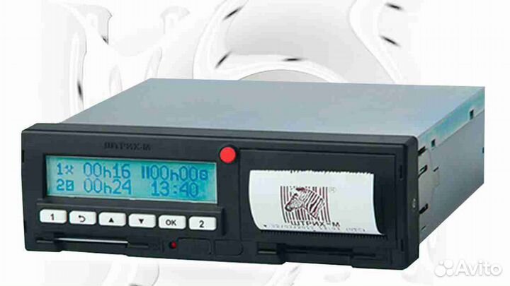 Тахограф Штрих, с подключением и гарантией