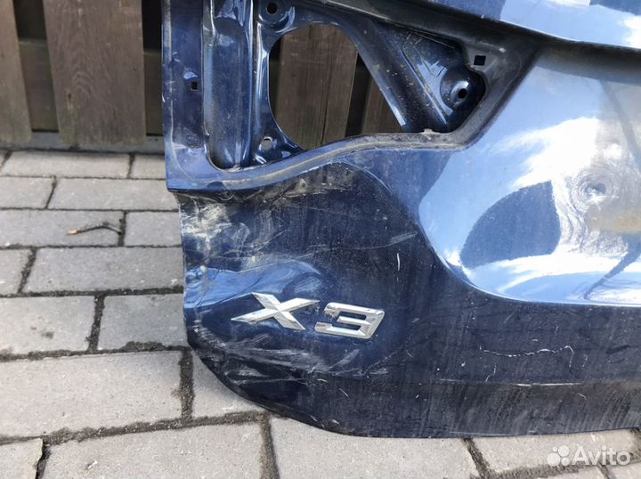 BMW G01 X3 крышка багажника