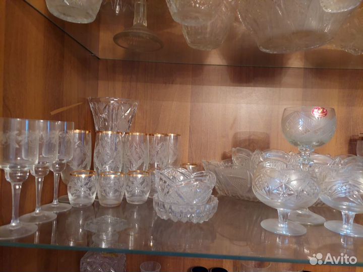 Хрустальная посуда СССР