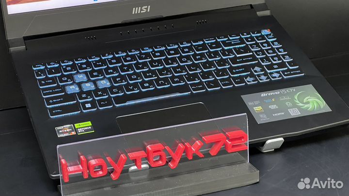 Топовый игровой ноутбук MSI Bravo 15