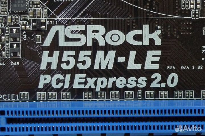 Мат. плата s1156 ASRock H55M-LE (Intel H55)(DDR3)