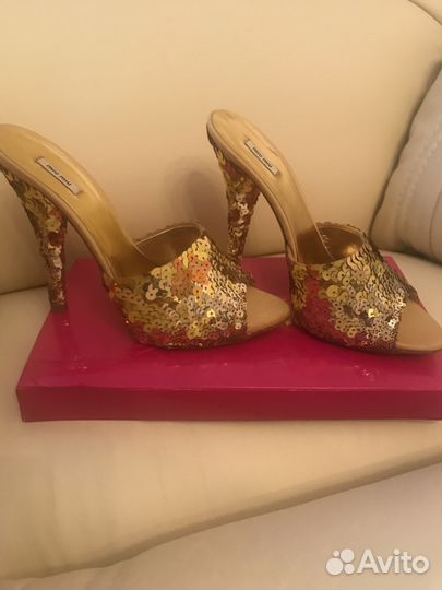 Шлепанцы MIU MIU
