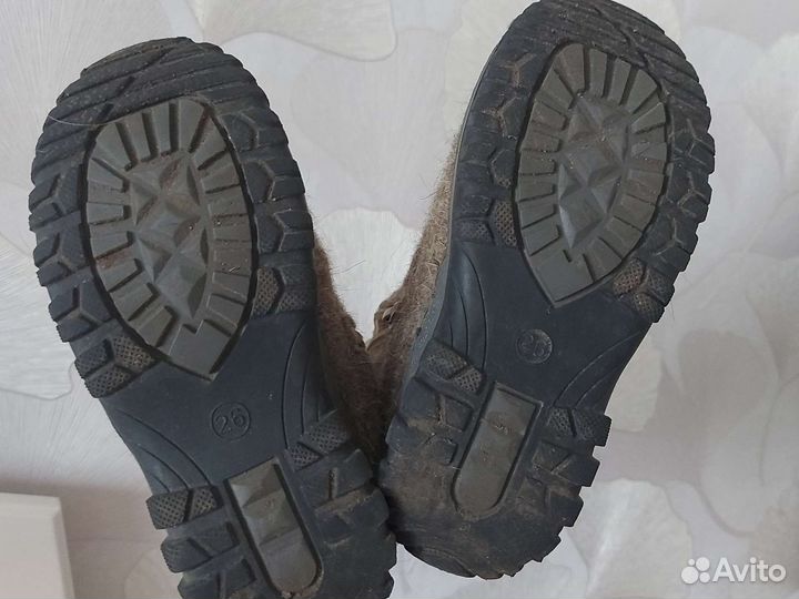 Валенки войлрк, овчина 26