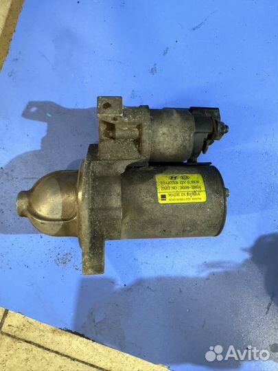 Стартер на hyundai solaris 2