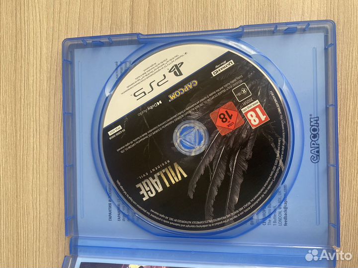 Resident evil village ps5 диск