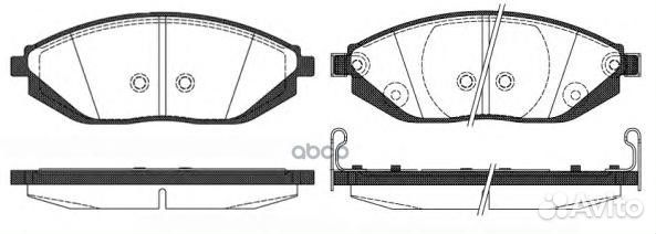 1472 02 колодки дисковые п Chevrolet Spark 1.0/1.2