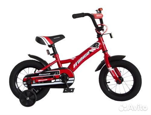 Детский велосипед, Navigator bingo красный