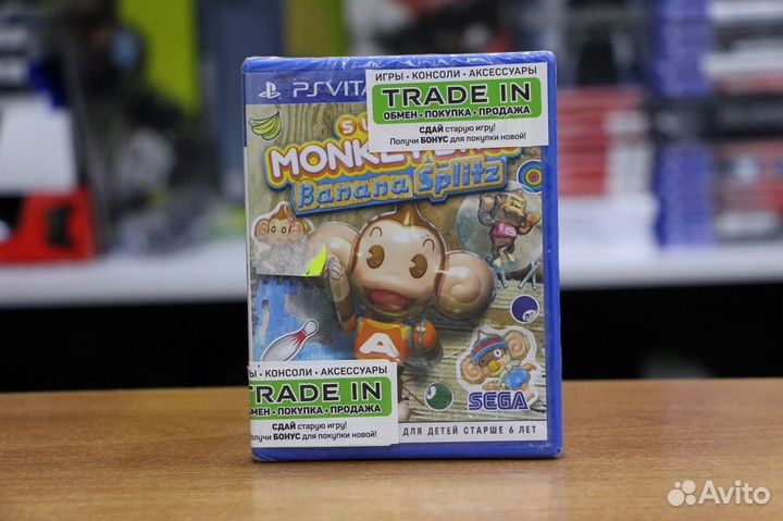 Super Monkey Ball Banana Splitz (PS vita, англ)