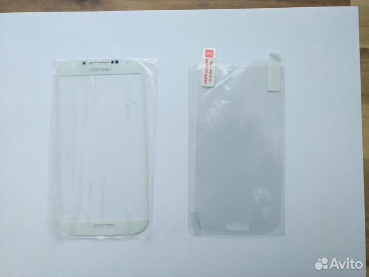 Защитное стекло и плёнка для samsung S4