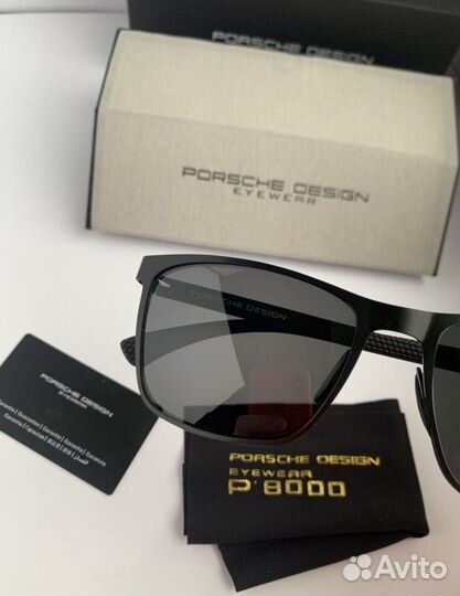 Очки porsche design polaroid черные