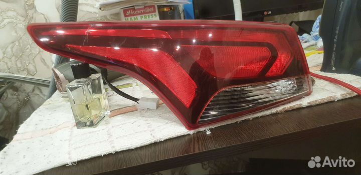 Задние фонари hyndai solyris 2018