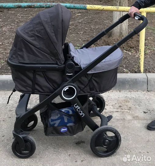 Коляска Chicco Urban черная