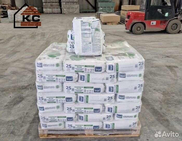 Клей для керамической плитки Бергауф