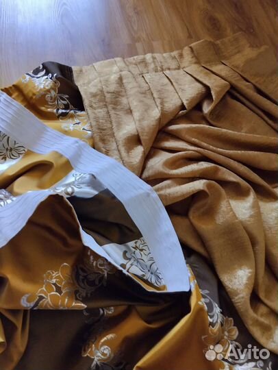 Комбинированные шторы+тюль