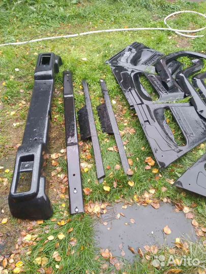 Бампера и накладки на УАЗ Хантер