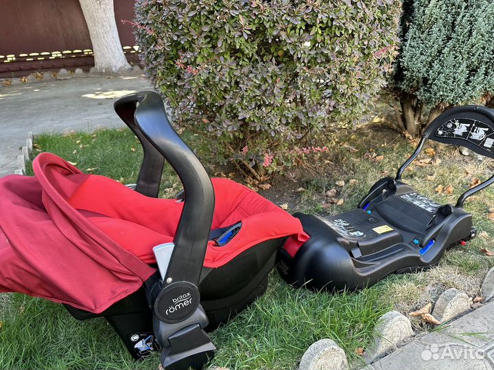 Автокресло britax romer isofix люлька
