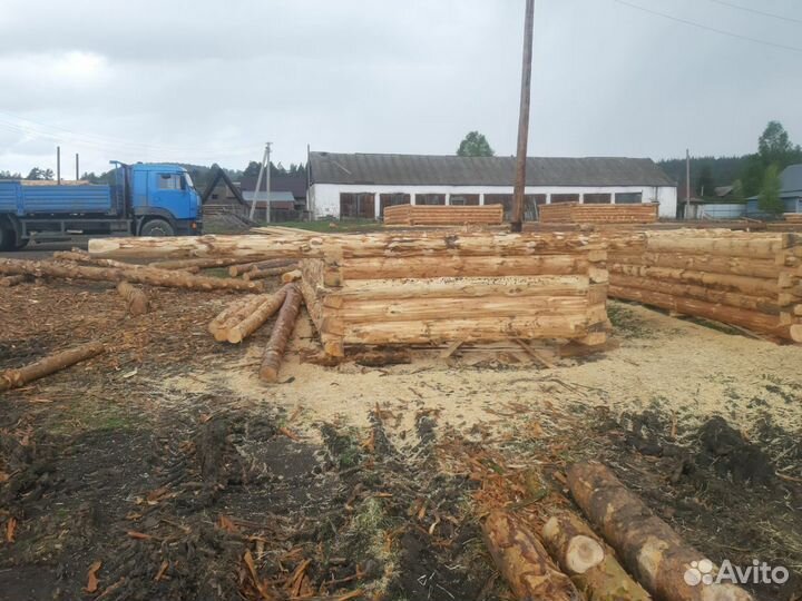 Срубы бань 3х6 с выносом 2м