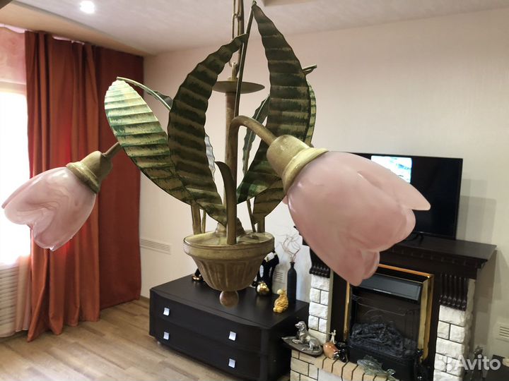 Люстра тюльпаны