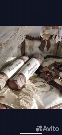 Бортики в детскую кроватку