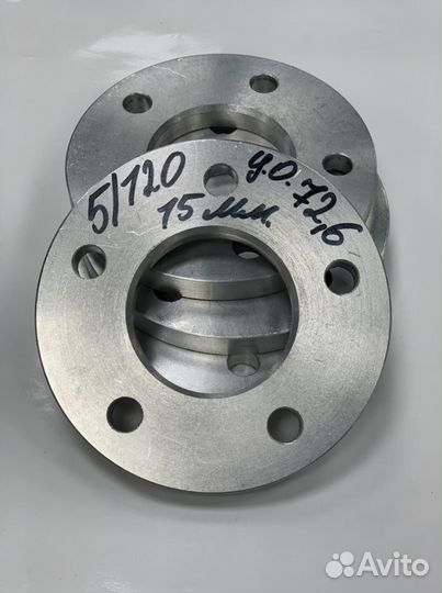 Проставки колесные на Бмв 5/120 15 мм