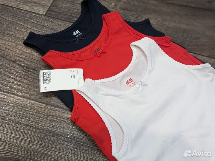Бельё HM 98-104 (трусы,майки) новое