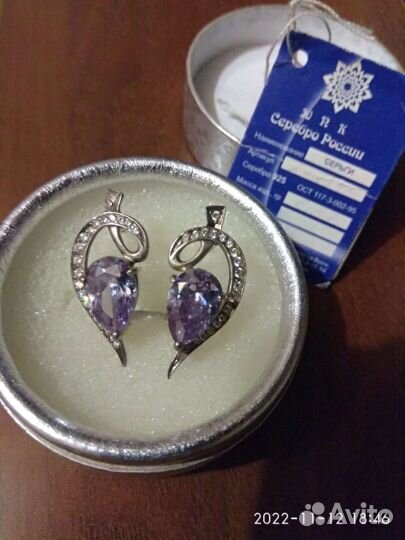 Серебро.Новые серебряные серьги