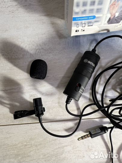 Микрофон петличный Boya BY-M1