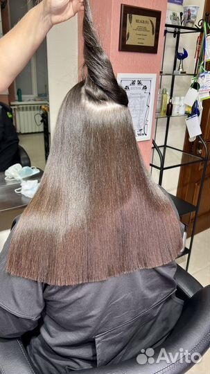 Реконструкция волос,кератин,боток