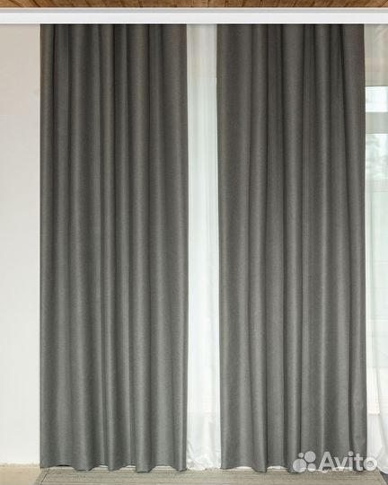 Портьеры блэкаут Массимо шторы готовые и на заказ