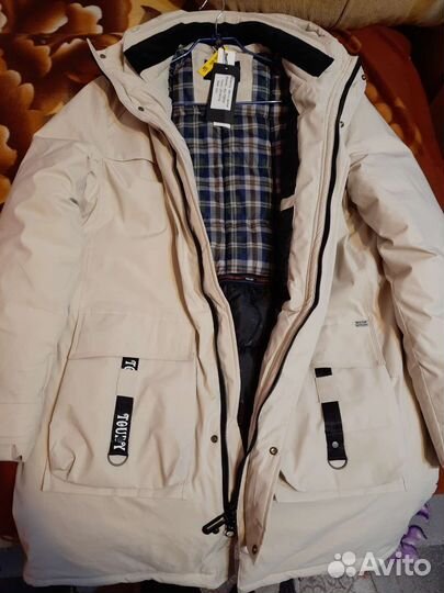 Парка мужская новая 54