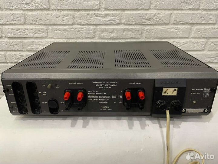 Усилитель Корвет 100у 068с