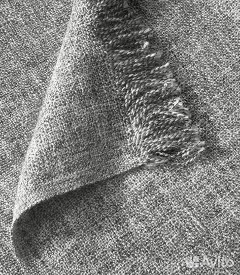 Плед IKEA ingrun серый