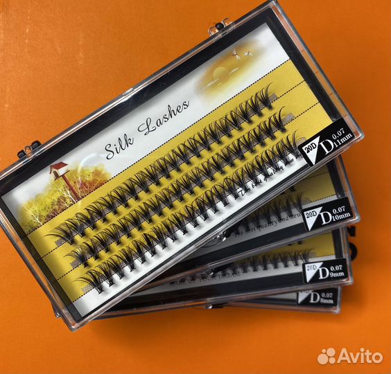 Ресницы пучки 20D